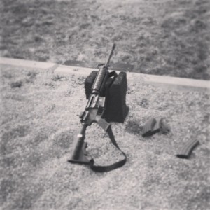 At the Rifle Range